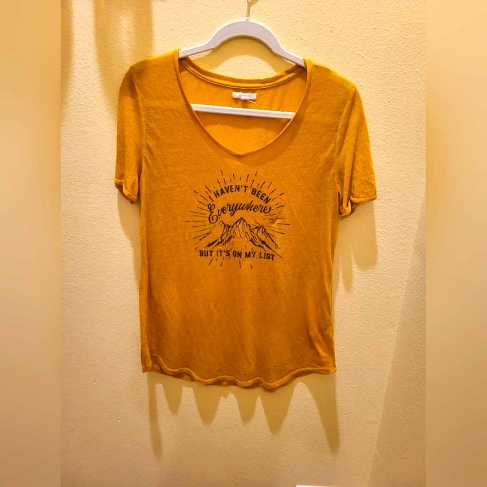 Maurices Corn yellow T-shirt